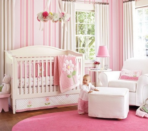 fotos de decoração de quarto de bebê