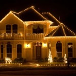 Decoração de casas para o Natal