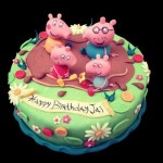 Decoração de aniversário da Peppa Pig