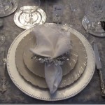 Decoração de mesa para o Reveillon