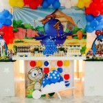 decoração de festa infantil da galinha pintadinha