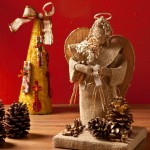 Decoração de Natal com artesanato