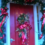 Decoração de portas para o Natal