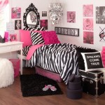 decoração de zebra com rosa
