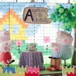 Decoração de aniversário da Peppa Pig