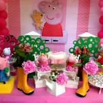 Decoração de aniversário da Peppa Pig