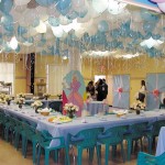 Decoração de festa com balões