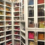 fotos de decoração de closets