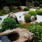 decoração de jardim com pedras