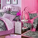 decoração de zebra com rosa